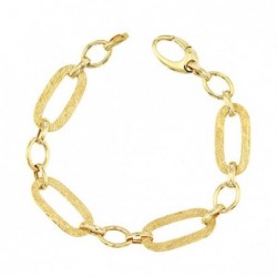 18K PULSERA ESLABONES 19,5...