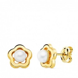 18K PENDIENTES ORO AMARILLO...