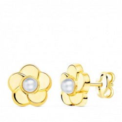 18K PENDIENTES ORO AMARILLO...