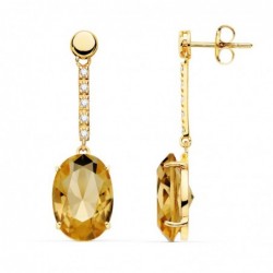 18K PENDIENTES ORO AMARILLO...