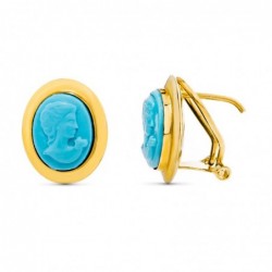 18k PENDIENTES ORO AMARILLO...