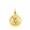 18K MEDALLA DE SAINT MICHEL 12 MM