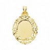 18K CHAPA CERCO CALADO. 40 X 30 MM 5.75 GRS.