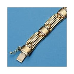 18K PULSERA BICOLOR...