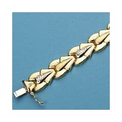 18K PULSERA BICOLOR...