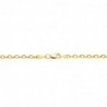 18K CADENA ORO AMARILLO FORZADA ESLABONES HUECOS 2,2 MM. 60 CM.