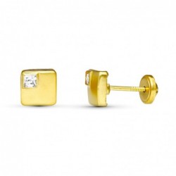 18K PENDIENTES ORO AMARILLO...