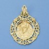 18K MEDALLA VIRGEN DE LA MACARENA CERCO 40 X 31 MM