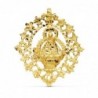 18K MEDALLA VIRGEN DE LA CABEZA CERCO 36 X 32 MM