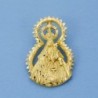 18K MEDALLA VIRGEN ESTRELLA SILUETA 32 X 21 MM