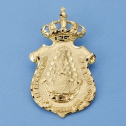 18K VIRGEN DEL ROCIO ESCUDO...