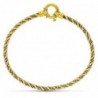 18K PULSERA CORDON ORO BICOLOR CON CADENAS Y BOLITAS. 3,5M