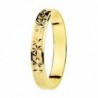 18K ALIANZA ORO AMARILLO DIAMANTADA. 3 MM.