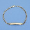 18K ESCLAVA HUECA 19 CM. 3 MM. 4.55 GRS.