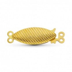 18K BROCHE DE COLLAR ORO...