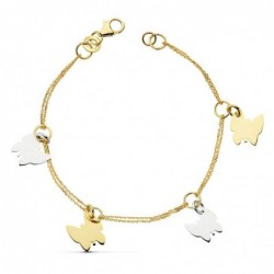 18K PULSERA BICOLOR...