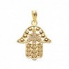 18K COLGANTE MANO FATIMA 19 X 18 MM