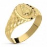 18K SELLO ORO AMARILLO VIRGEN DEL ROCIO PEQUEÑO