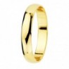 18K ALIANZA ORO AMARILLO LISA BRILLO 3,5 MM