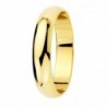 18K ALIANZA ORO AMARILO LISA BRILLO 4 MM