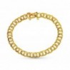 18K PULSERA ORO AMARILLO HUNGARA. 20.5 CM. 7 MM