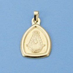 18K MEDALLA VIRGEN DEL...