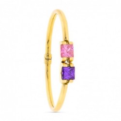 18K PULSERA RIGIDA 2...