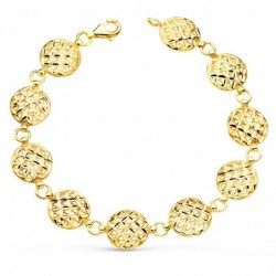 18K PULSERA ORO AMARILLO...