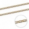 18K CADENA BILBAO 50 CM HUECA 1,5 MM.