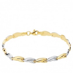 18K PULSERA BICOLOR...