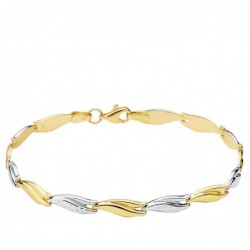 18K PULSERA BICOLOR...