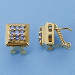 18K PENDIENTES ORO AMARILLO...