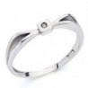 18K SORTIJA ORO BLANCO BRILLANTE. 0.010 QTES.