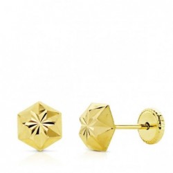 18K PENDIENTES ORO AMARILLO...