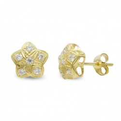 18K PENDIENTES ORO AMARILLO...