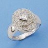 18K SORTIJA ORO BLANCO CIRCONITAS.