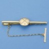 18K AGUJA ORO AMARILLO GOLF 55 X 14 MM.