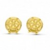 18K CUBREBOTON ORO AMARILLO TIMON 15 MM