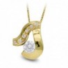 18K GARGANTILLA ORO AMARILLO Y CIRCONITAS
