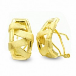 18K PENDIENTES ORO AMARILLO...