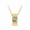 18K GARGANTILLA ORO AMARILLO CON DOS PIEDRAS COLOR RECTANGULARES