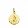 18K MEDALLA VIRGEN DEL SALIENTE BISEL 14MM