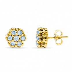 18K PENDIENTES ORO AMARILLO...