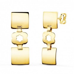 18K PENDIENTES ORO AMARILLO...