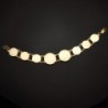 18K PULSERA ORO AMARILLO CON MEDUSAS DE 20 Y 15 MM. LARGO: 20,5 CM
