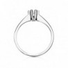 18K SOLITARIO BRILLANTE ORO BLANCO 0,200 QTES.SI-H