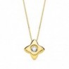 18K GARGANTILLA ORO AMARILLO ESTRELLA 6X6MM DIAMANTE 0,050QT. G-VS2. CADENA 42CM