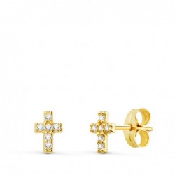 18k PENDIENTES ORO AMARILLO...