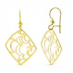 18K PENDIENTES ORO AMARILLO...