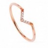 18K SORTIJA ORO ROSA 7 DIAMANTES 0,035 QTES. G-VS2. CUERPO REDONDO 1 MM